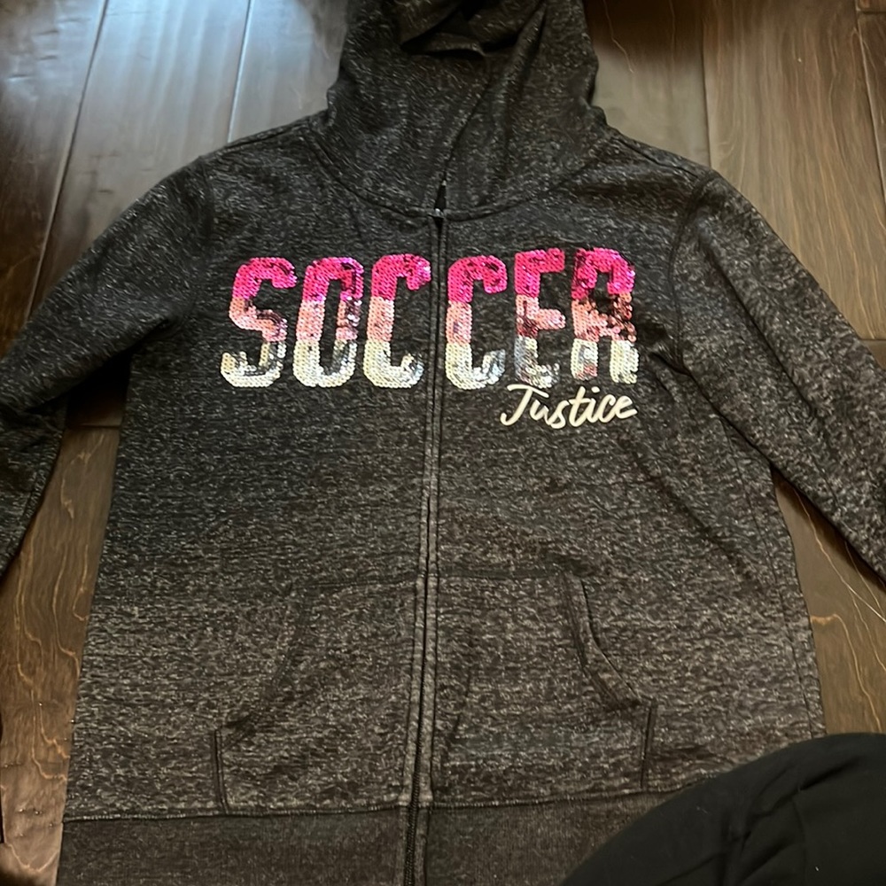 justice active zip up